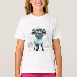 Knuffelig Schapen Cozy Design T-shirt