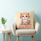 knuffelkat kussenhoes kussen (Stoel)
