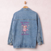 Knuffelkitten in bubbelbeker denim jacket (Hangar)