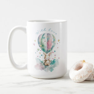 Knuffelkonijn AÉRONAUTE, persoonlijk Koffiemok