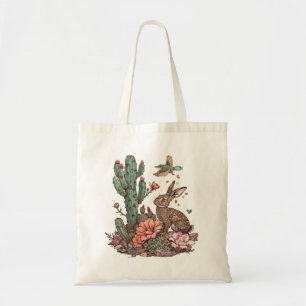 Knuffelkonijn in de Woestijn Tote Bag