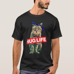 Knuffelleven Kitty Kat Thug Gangsta Kitty Kat T-shirt