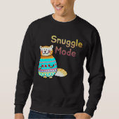 Knuffelmodus Mopshagedis Kat Trui (Voorkant)