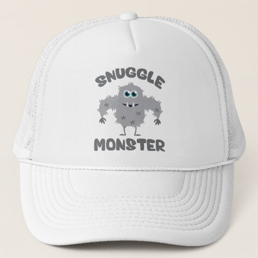 knuffelmonster trucker pet (Voorkant)