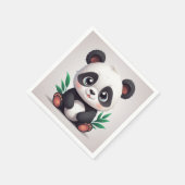 Knuffelpanda servetten (Hoek)