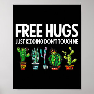 Knuffels Alleen Voor de Geintjes Niet Aanraken Gra Poster
