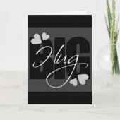 *KNUFFELS EN KUSJES BINNEN* MET KERST FEESTDAGEN KAART (Voorkant)