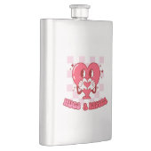 "Knuffels en kusjes" | Schattige & Liefdevol Roze  Flacon (Rechts)