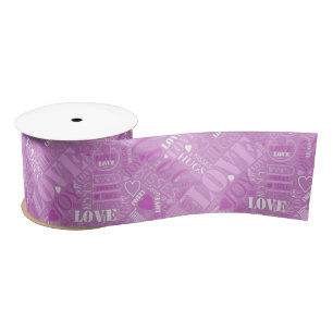 Knuffels en Kusjes Woordwolk Orchidee ID286 Lint