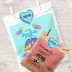 Knuffels en Kusjes XOXO Klaslokaal Hart Sticker