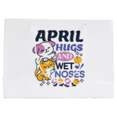 Knuffels en natte neuzen - Schattigee honden- en k Groot Cadeauzakje (Achterkant)