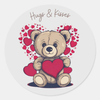 Knuffels & Kisses Sticker