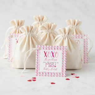 Knuffels & Kisses (XOXO) Valentijnsdag Vrijgezelle Bedankjes Labels
