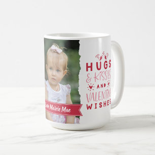 Knuffels & Kusjes & Valentijnse wensen Koffiemok