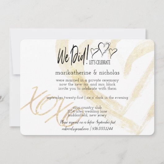 Knuffels, Kussen en Hartjes na Huwelijksfeest Kaart (Voorkant)