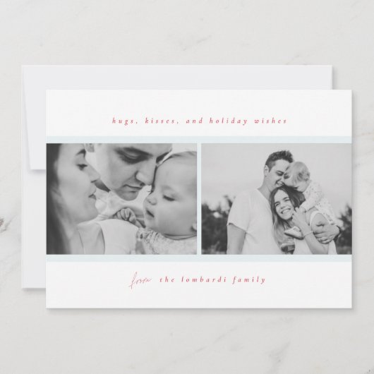 Knuffels, kussen, vakantiewensen aankondiging (Voorkant)