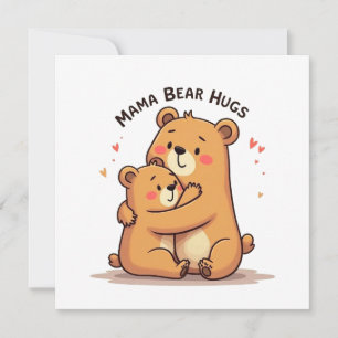 Knuffels van Mama Beer Kaart