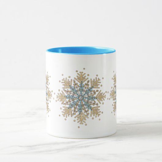 Knuffelseizoen Snowflake Mok (Midden)