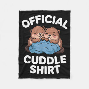 Knuffelshirt Schattige Bevers Knuffelen Fleece Deken