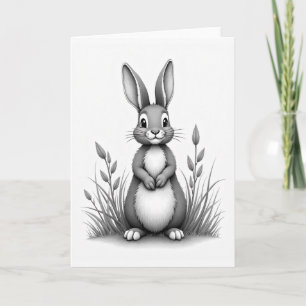 Knuffelvriend Grijze Kunstkaart Kaart