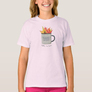 Knuffelweer Waterverf Herfstbladeren T-shirt
