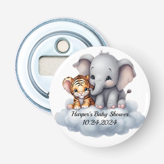 Knuffelwolken Button Flesopener (Voorkant)