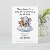 Knuffelwolken Kaart (Staand voorkant)