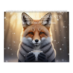 Knuffige Dieren - Muurkalender Kalender