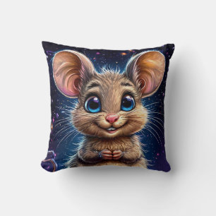 🐭 Knuffige Muis Knus Kamer Decoratie Cadeau ✨ Kussen