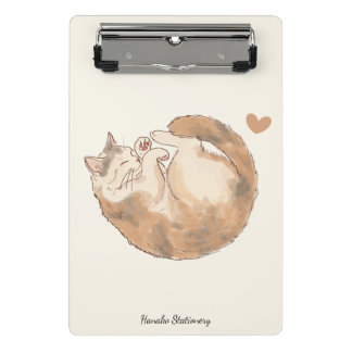 Knus Cat Café Anime Mini Klembord