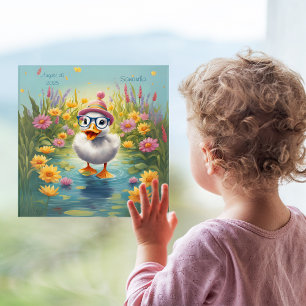 Knus Eendje Ramensticker Raamsticker