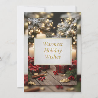 “Knus Festive Kerstkaart – Whimsische Winter