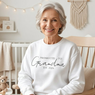 Knus Grandma Geworden EST Jaar Design Trui