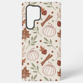 Knus herfst telefoonhoesje samsung galaxy hoesje