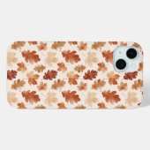Knus herfstbladpatroon Case-Mate iPhone case (Achterkant (horizontaal))