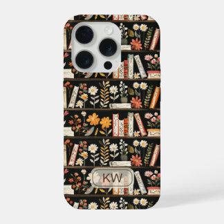 Knus Hoekkast Initialen Phone Hoesje iPhone 15 Pro Hoesje