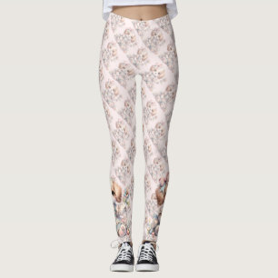 Knus Kawaii Cottagecore Farmcore Hondenstijl Leggings