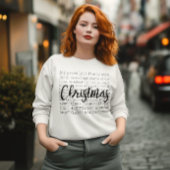 Knus Kerst Sweatshirt, Kerstcadeaus voor haar Trui