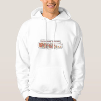 Knus Kerstvakantie Ladebalken-trui Hoodie