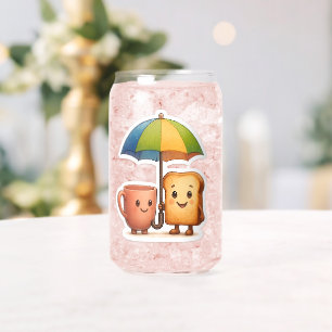 Knus Ochtend Duo ☕🍞 Blikvorm Glas