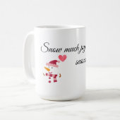 Knus Sneeuwman Mok (Voorkant links)