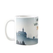 Knus Winterdorp Landschap Kerstmug
