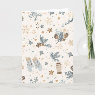 Knus Wintermagie Elegant Minimalistisch Winteron Kaart