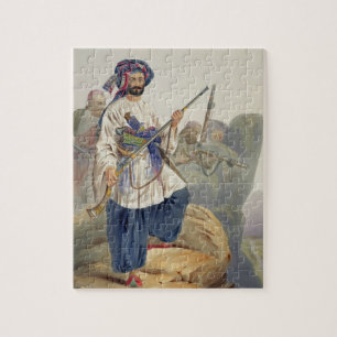 Ko-i-Staun Foot Soldiery in Summer Costume, actief Legpuzzel