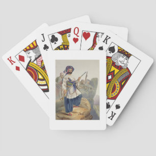Ko-i-Staun infanterie in zomerkostuum, actief Pokerkaarten