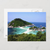 Ko Nang Yuan-eiland in Thailand Briefkaart (Voorkant / Achterkant)