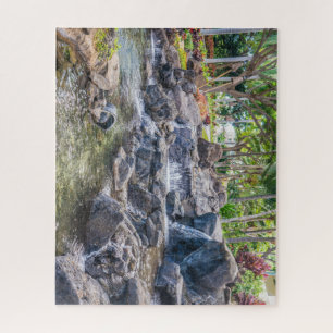 Ko Olina O'Ahu Hawaii Waterfall Legpuzzel