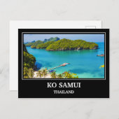 Ko Samui Thailand Briefkaart (Voorkant / Achterkant)