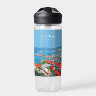 Ko Sichang, Thailand - Levendig Haven Uitzicht Cam Waterfles