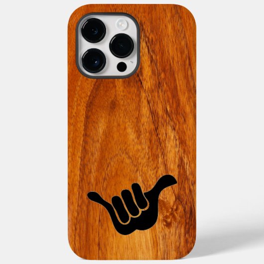 Koa hout Case-Mate iPhone case (Achterkant)